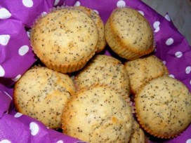 Muffin -mákos